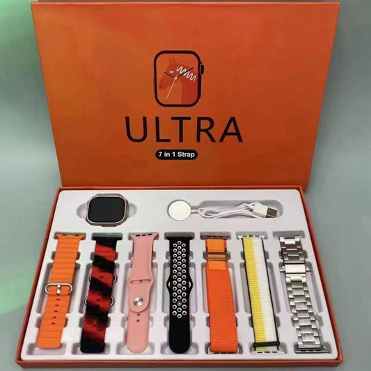 Smartwatch with 7 Color Bands